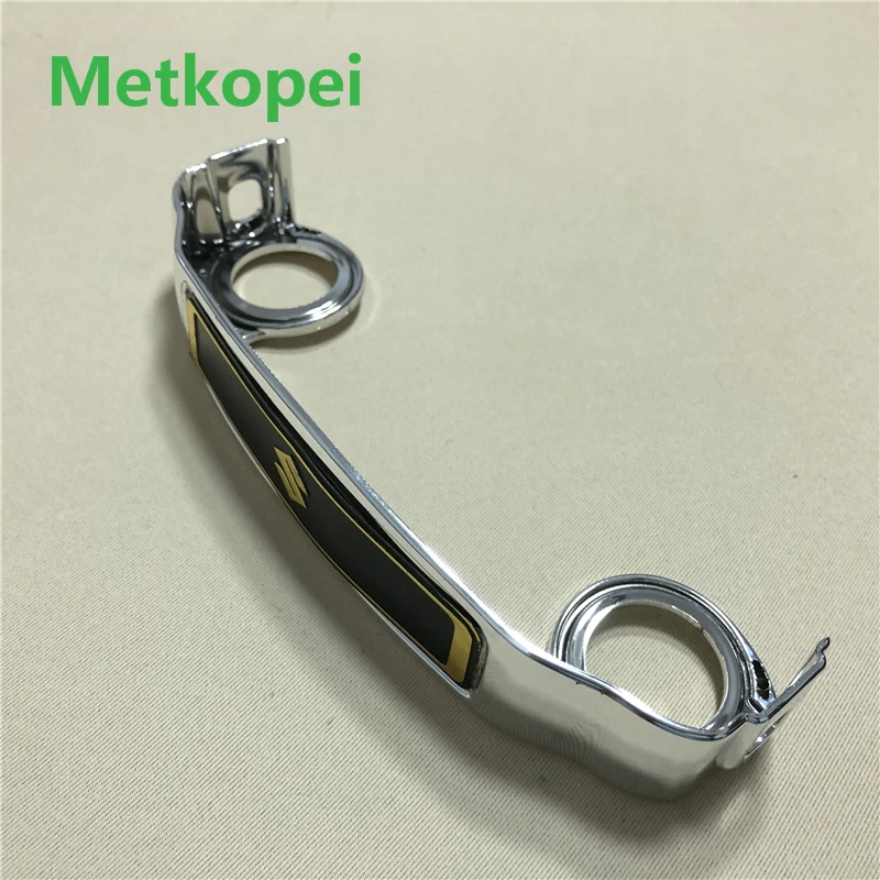 Мотоцикл GN125 пластиковая текстура передняя вилка эмблема знак для Suzuki 125cc GN 125