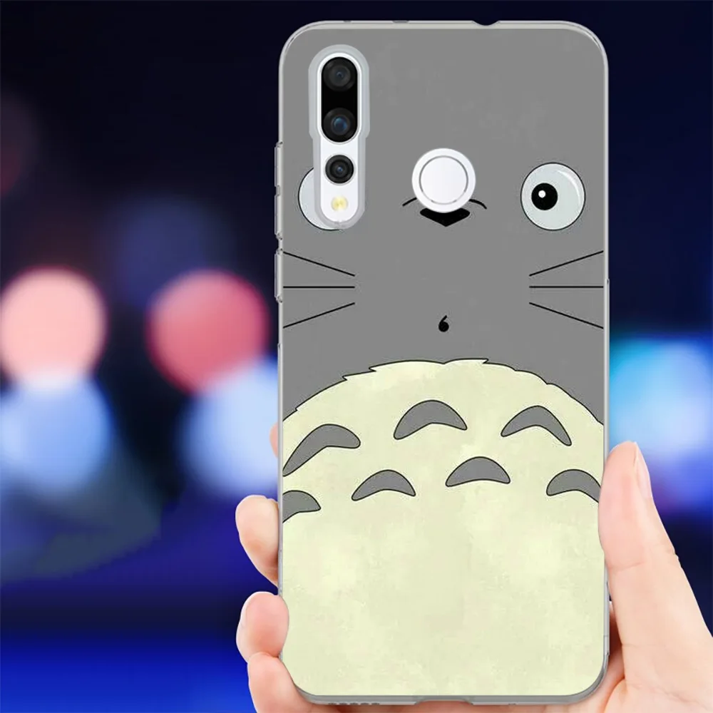 IYICAO милый Tonari no Totoro Мягкий силиконовый чехол для телефона Huawei Mate 10 20 Lite Pro Nova 2 2i 3 3i 4