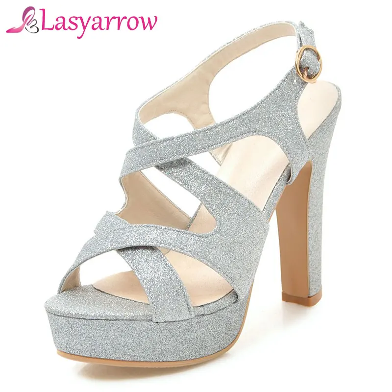 Lasyarrow/женские босоножки на платформе модные летние сандалии гладиаторы Высоком