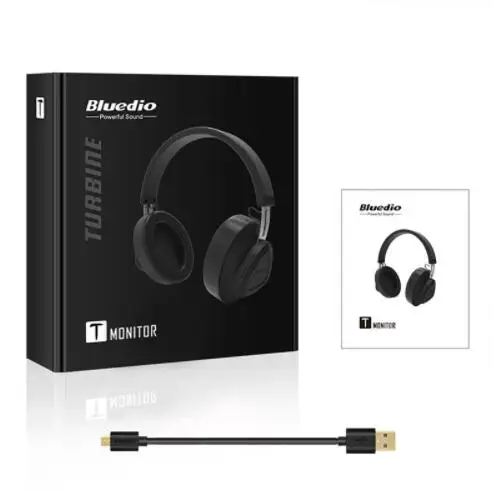 Беспроводные Bluetooth наушники Bluedio TM с микрофоном и монитором студийная гарнитура