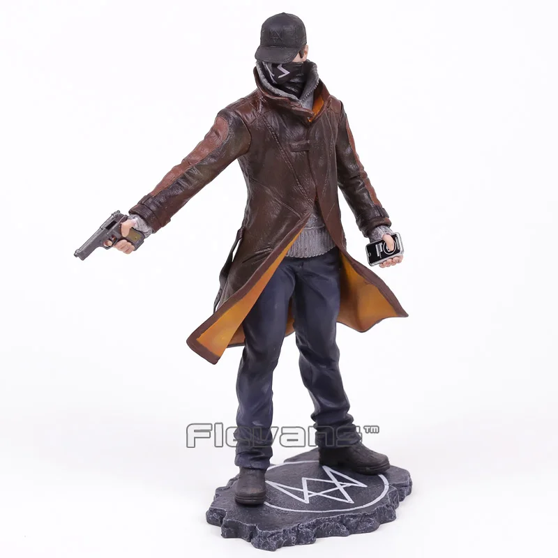 Часы собак Aiden Pearce из ПВХ фигурка Коллекционная модель игрушка 23 см|model toy|figures