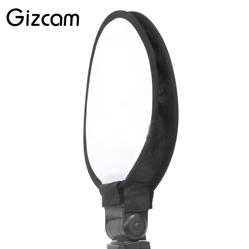 Gizcam 40 см Универсальный Портативный круглый студия Софтбоксы фотографии