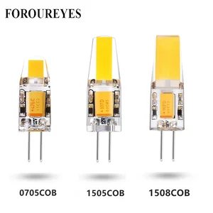 10 шт., суперъяркая Светодиодная лампа G4, 12 В, 1,5 Вт, 2 Вт, 2,5 Вт