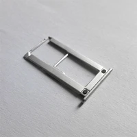 genuine sim card tray nano sd card tray holder for asus zenfone deluxe zs570kl sd memory card socket mobile phone spare parts