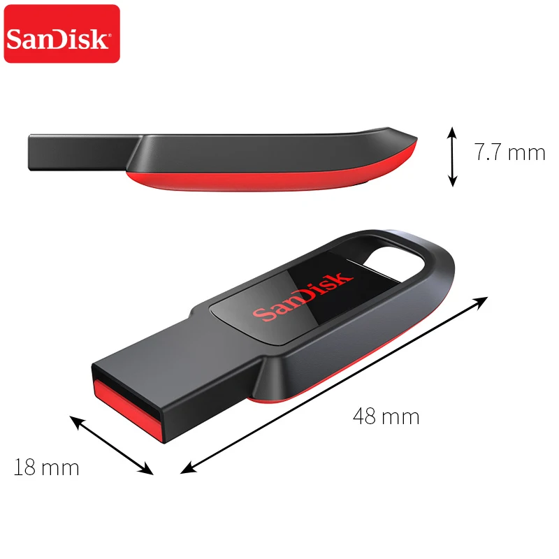 Карта памяти Micro SD CZ61 USB флэш накопитель 128 Гб 64 ГБ 32 16 флеш Флешка диск 2 0 карта
