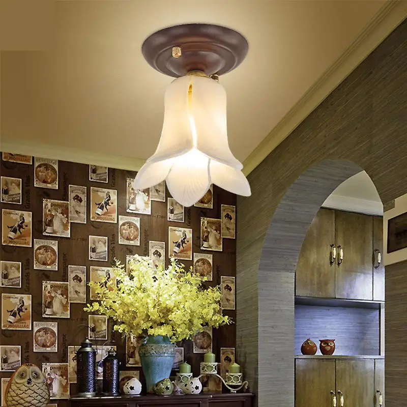 Современная потолочная лампа книжная комната Vestibule лампы для коридора лобби