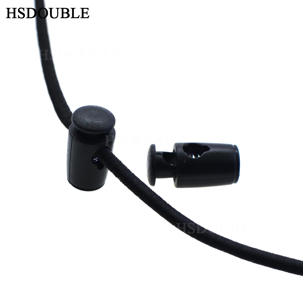 1000 шт./упак. пластиковый замок для шнура цилиндрический переключатель