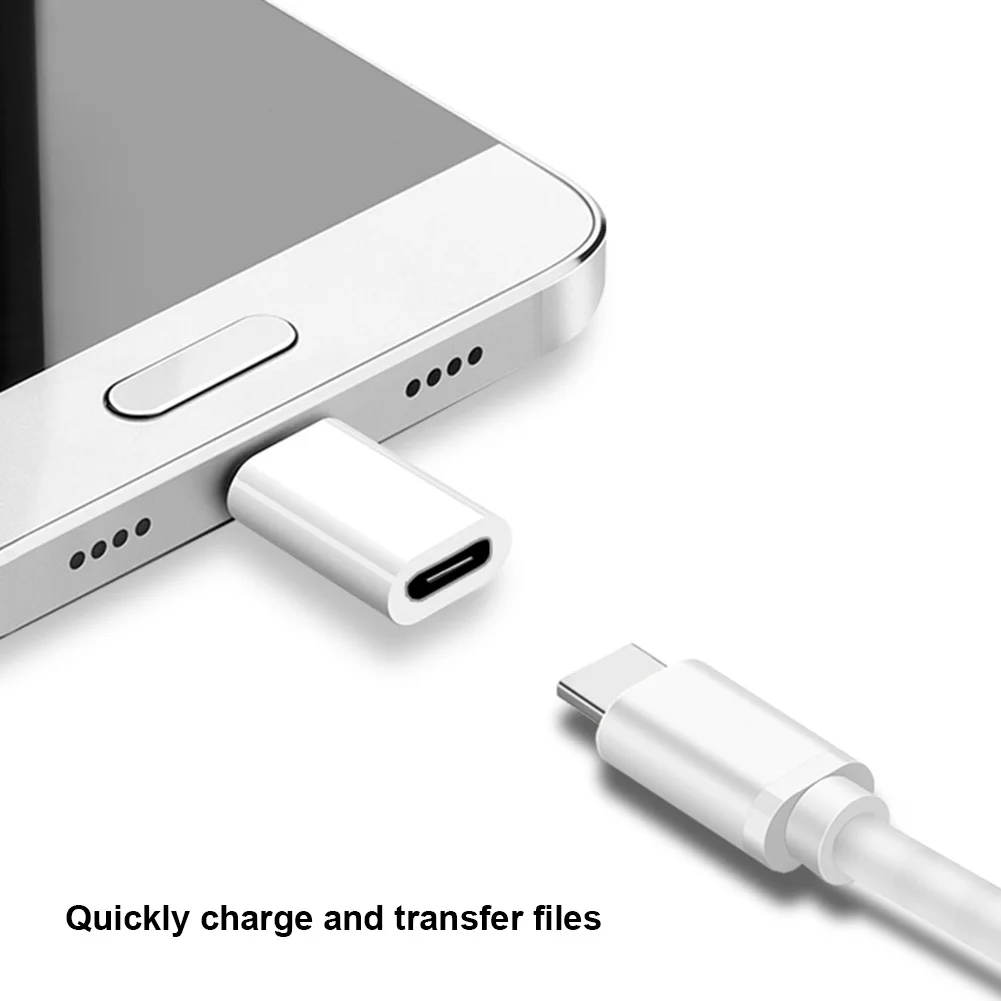 Переходник для зарядного устройства Mini USB 3 1 Type C мама-Micro папа конвертер Macbook Oneplus