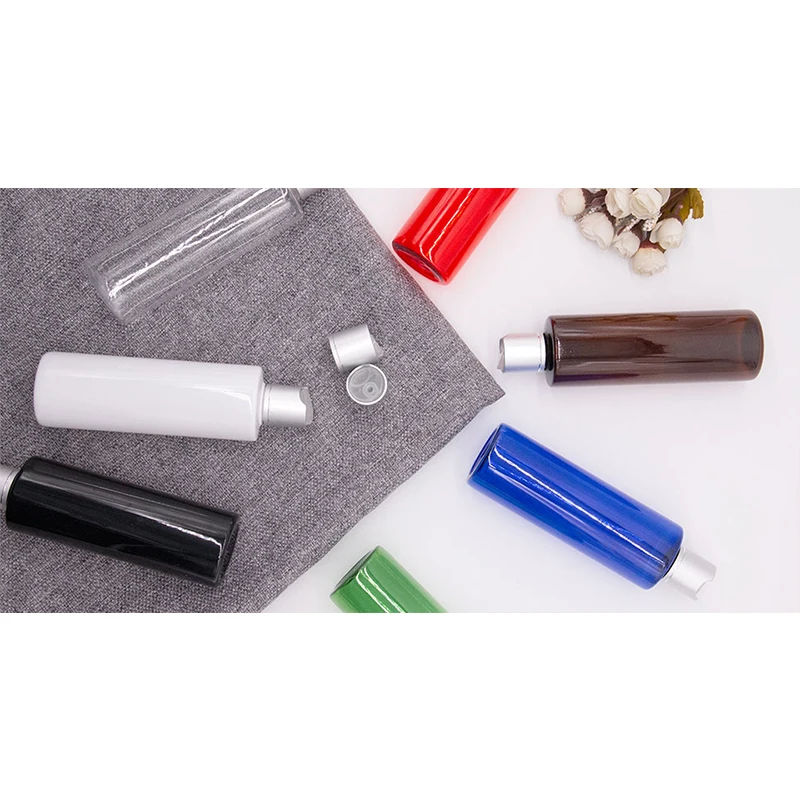 Пластиковый контейнер Матовый Серебряный Диск верхняя крышка косметика