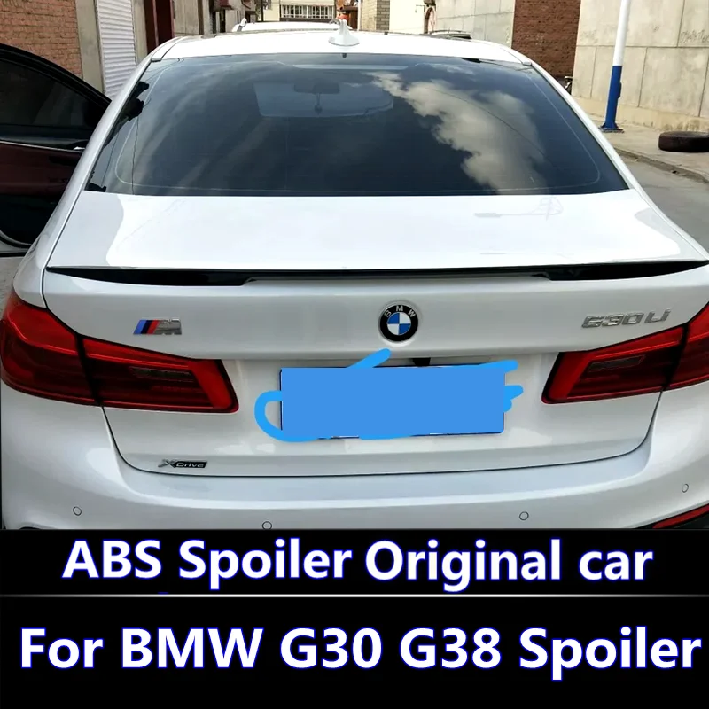 Для 2018 Новый BMW G30 G38 M5 520i 528i 535i 530i 525i спойлер высокого качества ABS Материал заднее