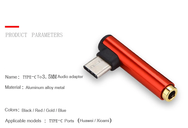 Адаптер для наушников от Cherie Type C до 3 5 мм Aux адаптер Xioami Samsung OnePlus Auriculares Adaptador USB Tipo