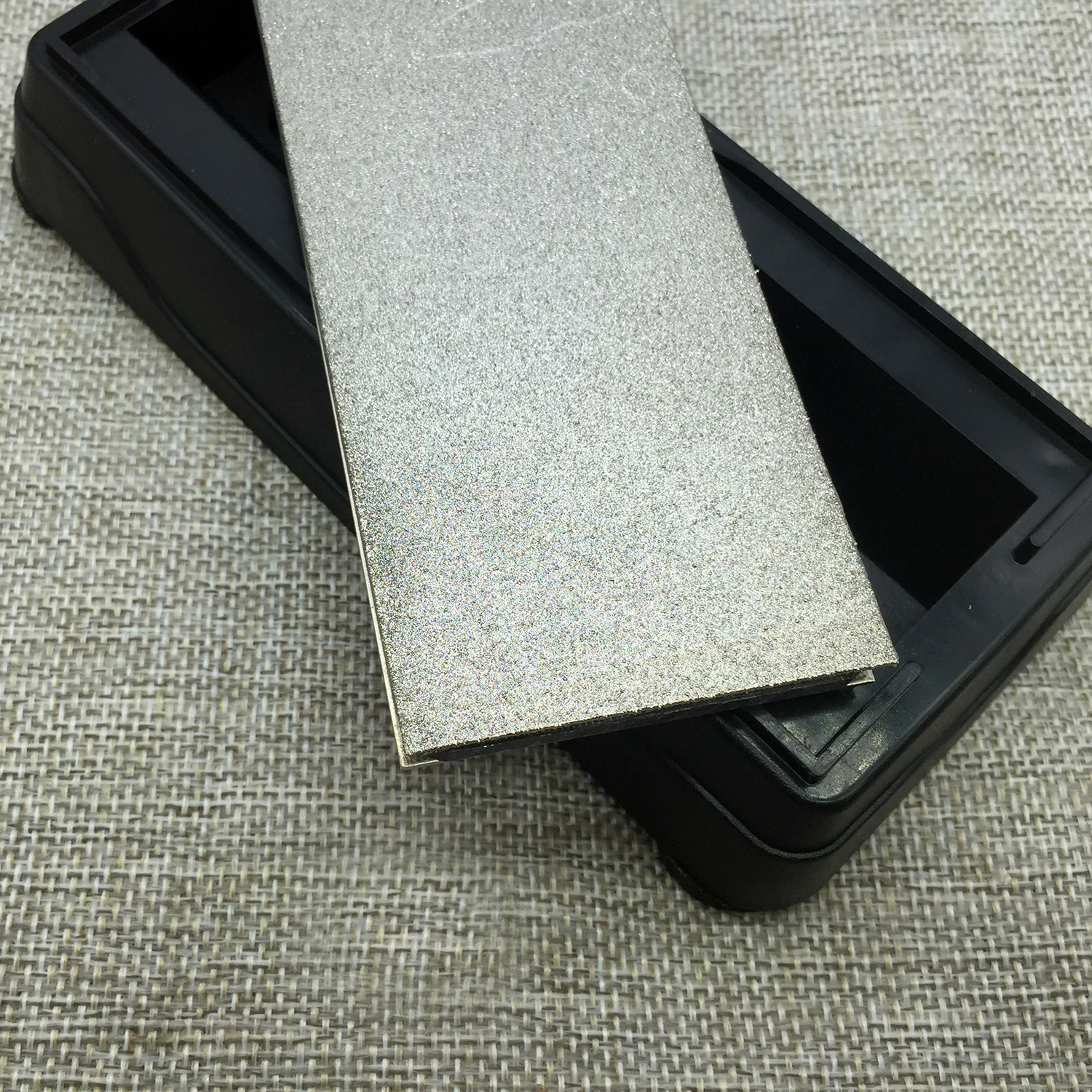 Двухсторонняя точилка для ножей Алмазный точильный камень кухонный