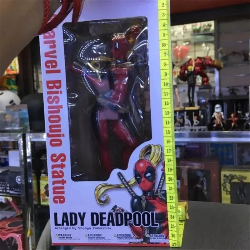 Леди Дэдпул Figuras X Men ПВХ фигурка Коллекционная модель игрушки куклы классный