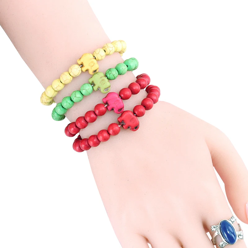 Очаровательный классический браслет из натурального камня черная лава матовый