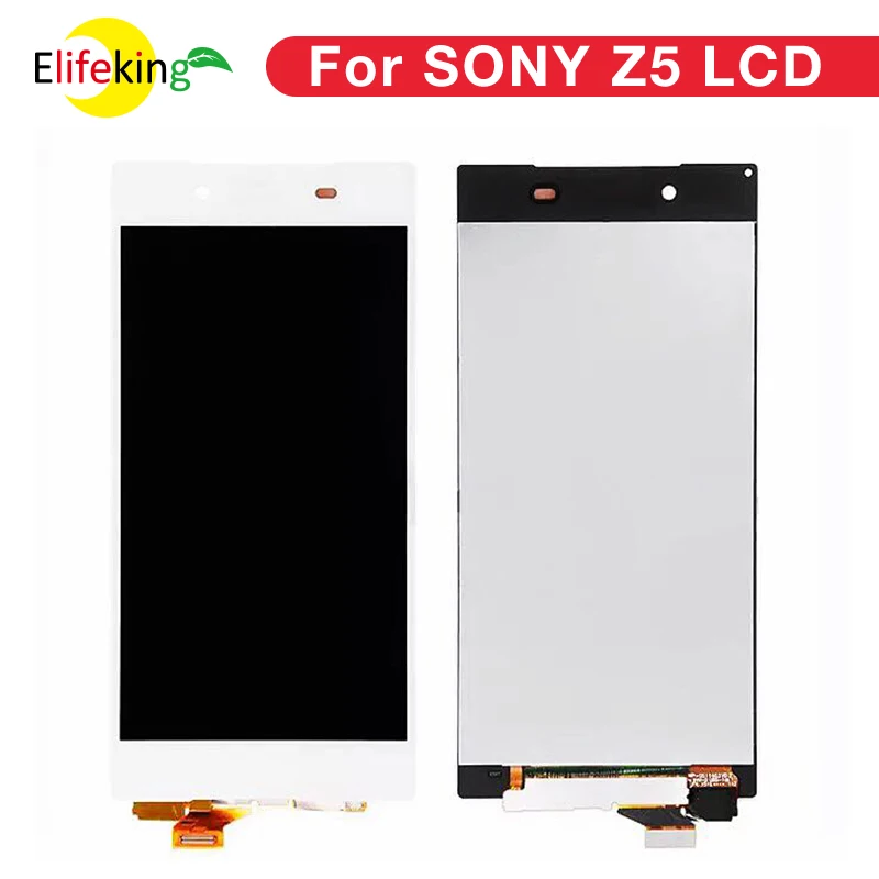 Оригинальный ЖК-дисплей для Sony Xperia Z5 E6603 E6633 E6653 E6683 сенсорный экран дигитайзер в сборе с рамкой + Бесплатные инструменты ЖК-части