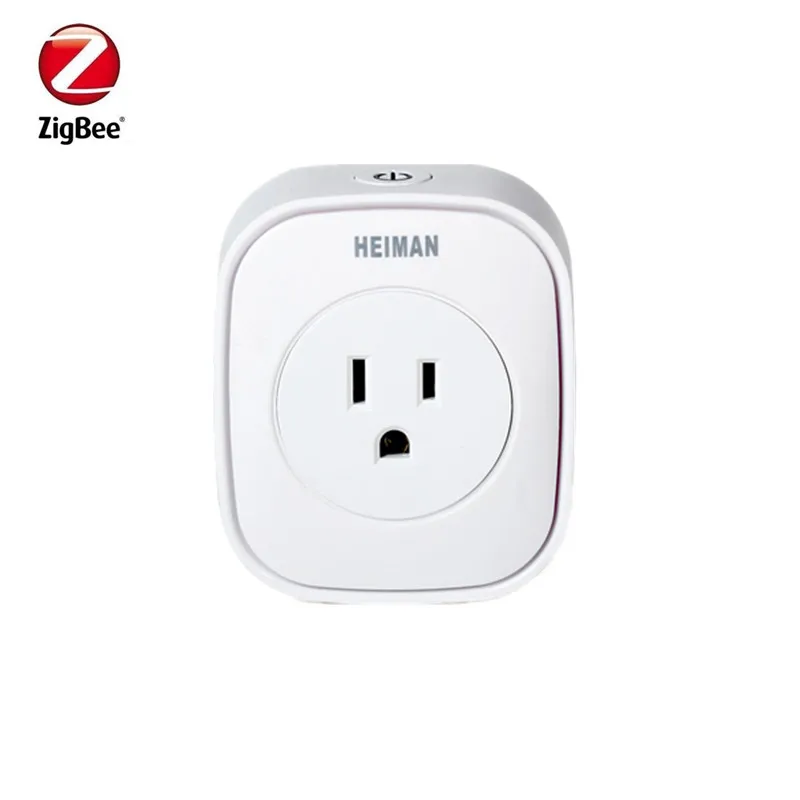 Индикатор мощности Heiman 16A US Zigbee переключатель включения и выключения питания