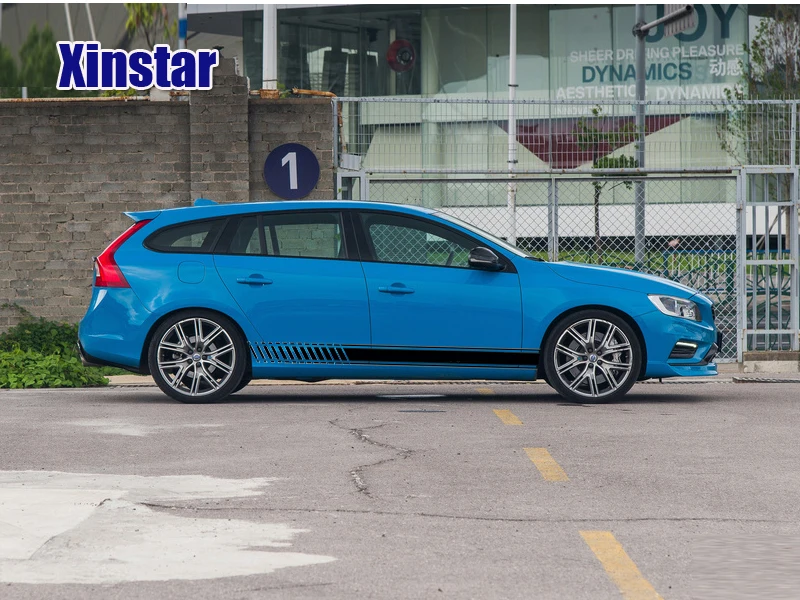 Наклейка на боковой кузов автомобиля kk Rdesign 2 шт. для volvo S40 S60 S80 S90 XC40 XC60 XC90 C30 C60 C70 V40