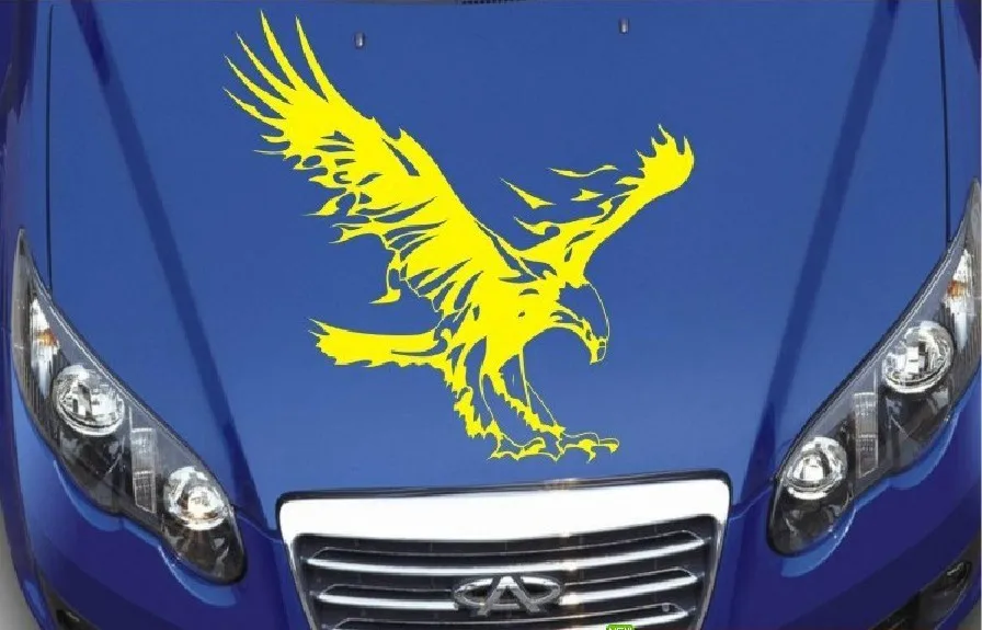 Стайлинга автомобилей 50 см x автомобильные наклейки с орлом/наклейка на машину