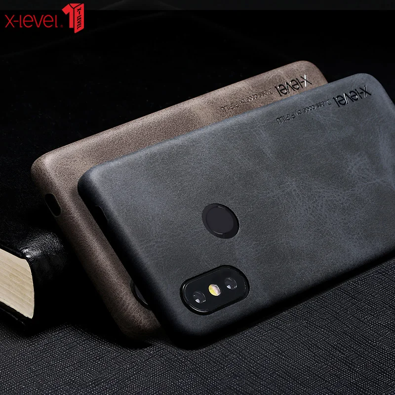 X-Level для Xiaomi Mi 8 оригинальный винтажный Чехол роскошный Ультратонкий чехол из