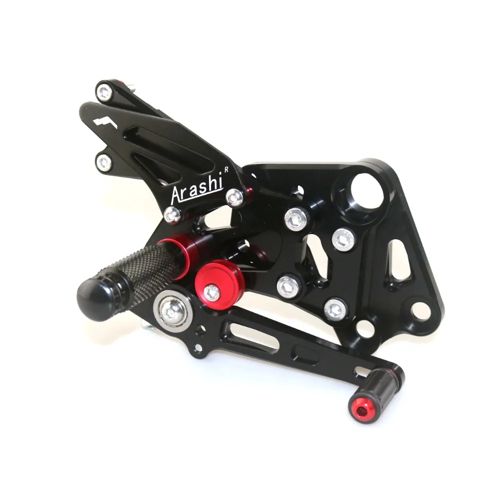 CNC регулируемый задний комплект Rearsets подставка для ног KTM RC125 RC200 RC390 2014 2016 2017 2018 2019
