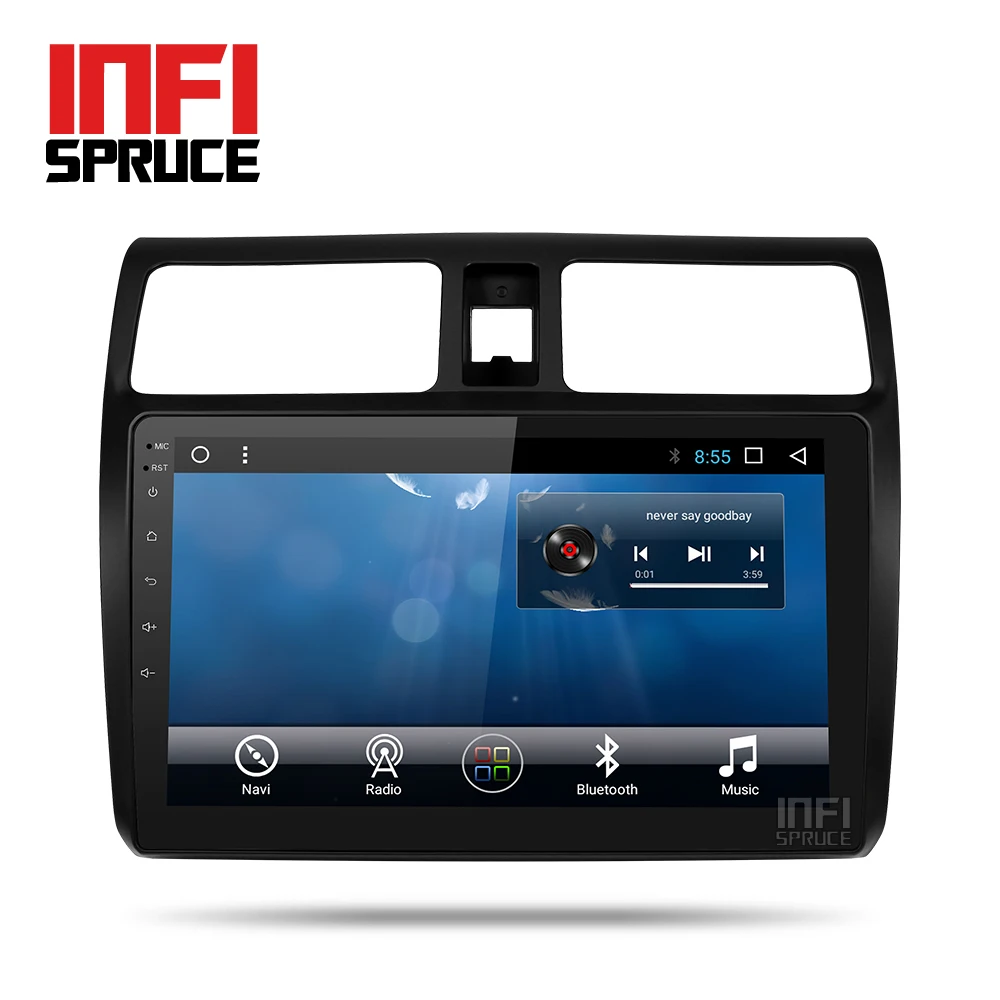 Android 8 1 автомобильный dvd для suzuki Swift 2005-2016 мультимедиа Радио Стерео gps с рулевым