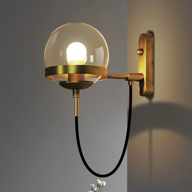 Постмодерн винтажный настенный светильник скандинавские настенные лампы
