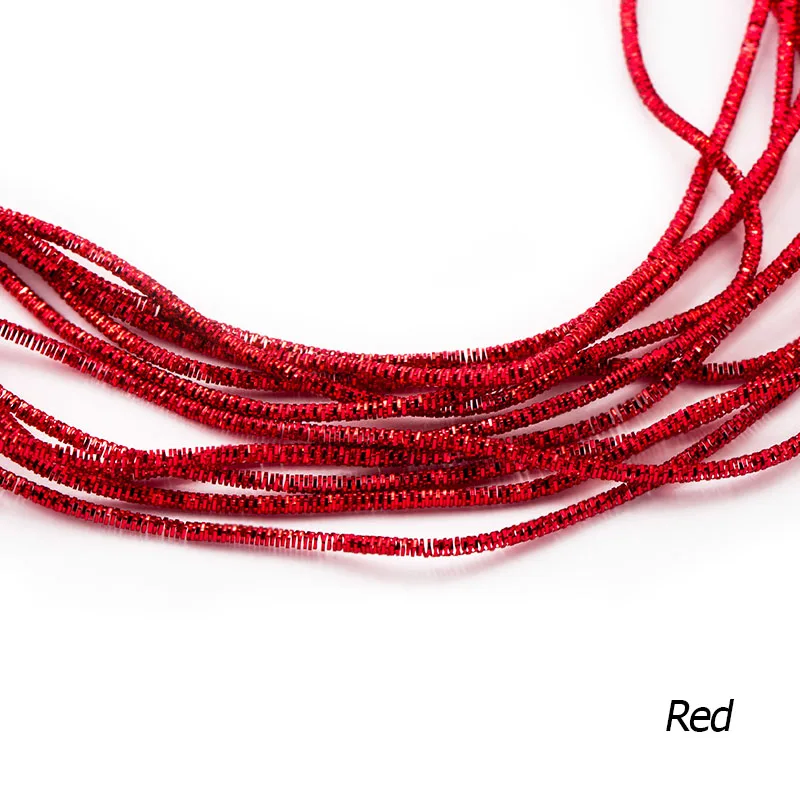 red QIAO 1,5 мм шитье золотой работы вышивка, французский слиток проволоки, diy аксессуары, Золотая работа, изготовление ювелирных изделий, ручная работа, около 10 г/лот - Цвет: red
