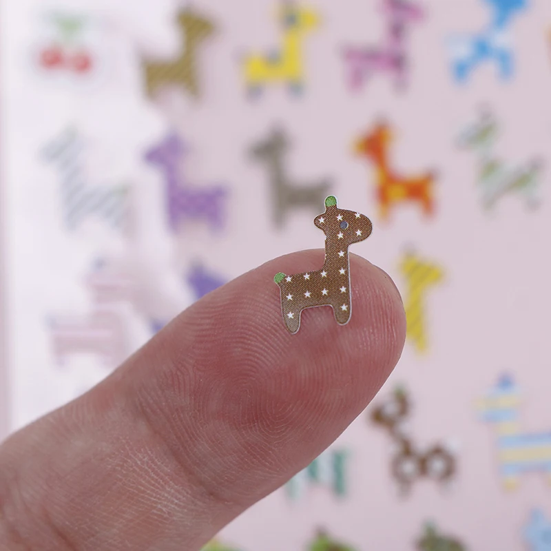 Мультяшный Жираф Сова стикер s Животные 3d для детей милые DIY Скрапбукинг