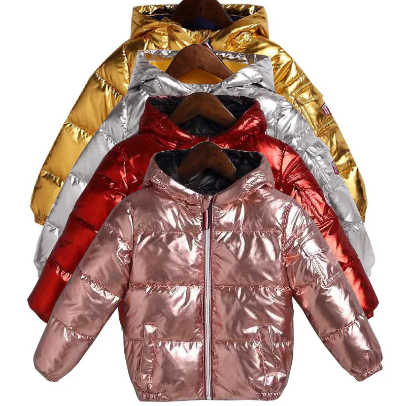 Girls Winter Down Jacket Boys Outwear Coats Parkas Childrens Warm Jacket Girl Winter Jacket Hooded Coat for Russian Winter