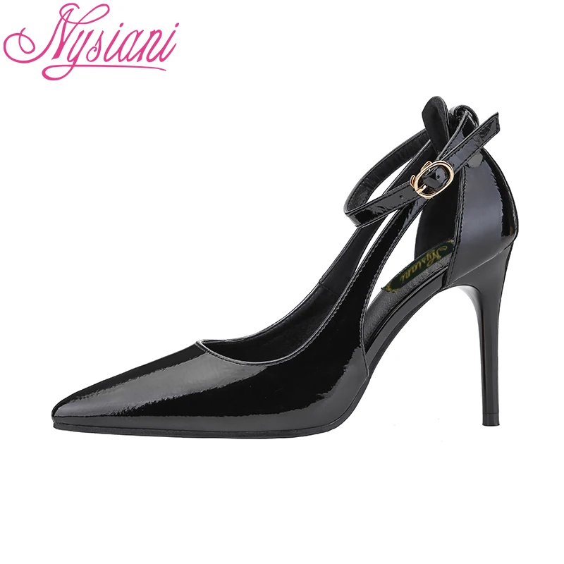 Женские свадебные босоножки на высоком каблуке с острым носком туфли лодочки