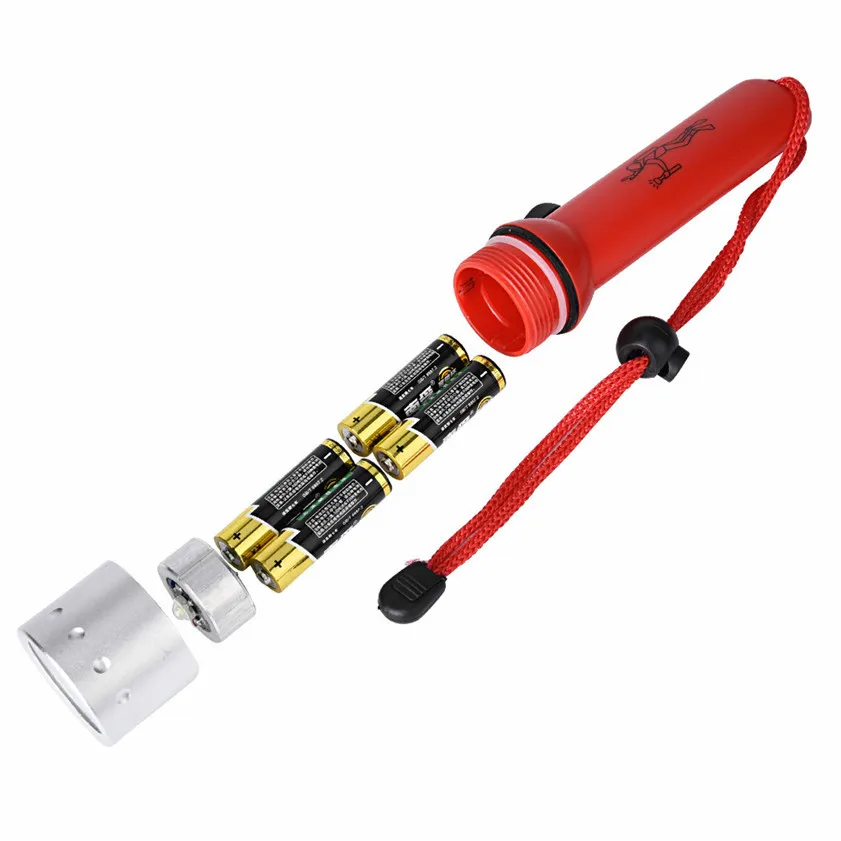 1200LM CREE XM-L T6 светодиодный Дайвинг фонарик свет лампы Водонепроницаемый