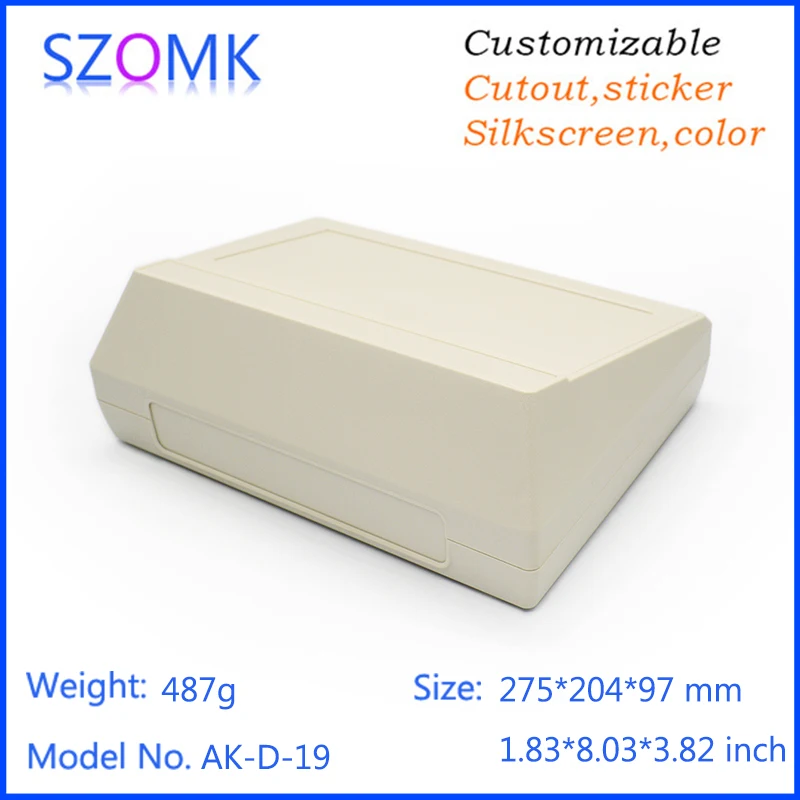 Большой корпус из АБС пластика для настольных ПК 4 шт. блок питания коробка