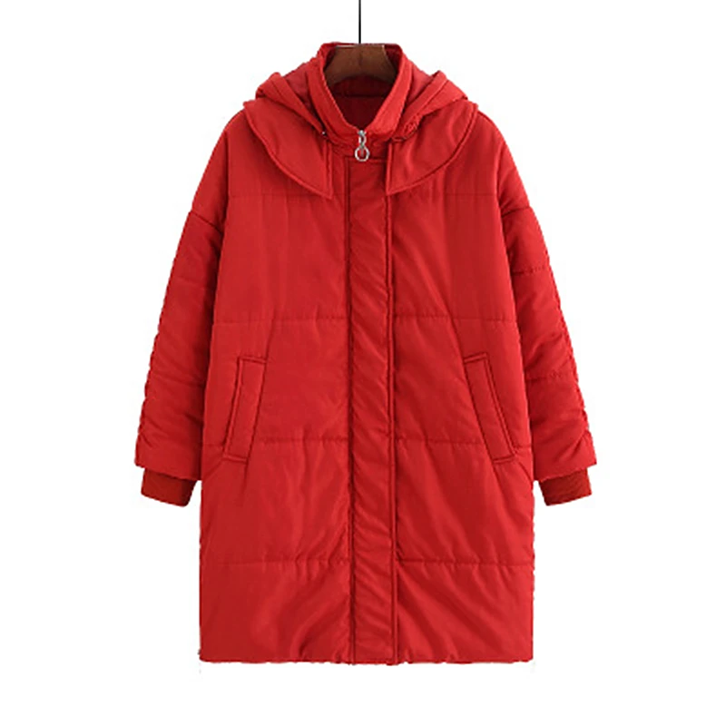 Женское хлопковое пальто облегающее однотонное из натурального хлопка с