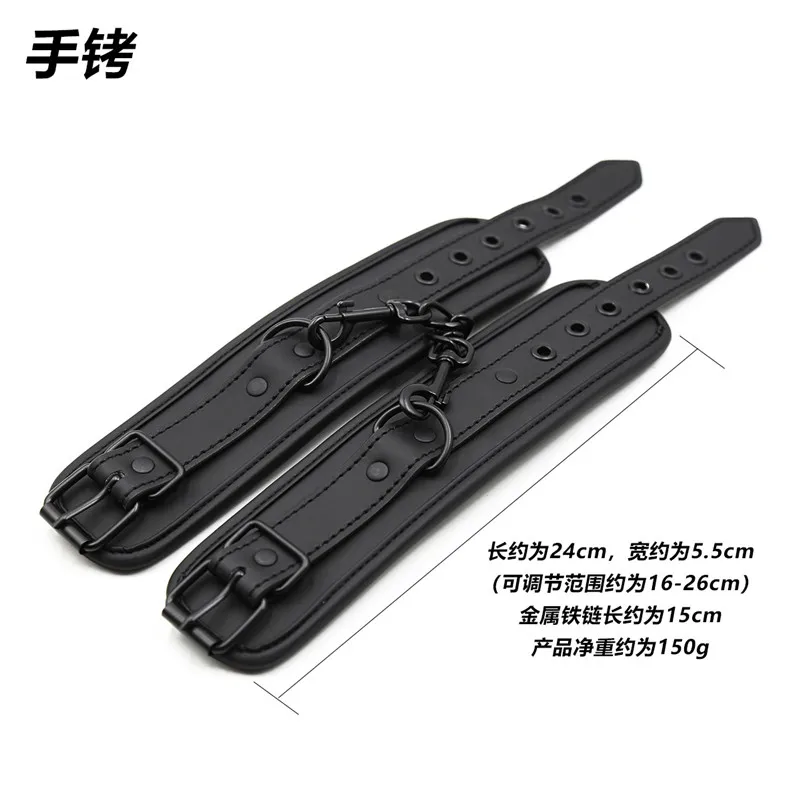 Секс фетиш игрушки наручники с цепочкой Наручники Фетиш связывание лодыжки