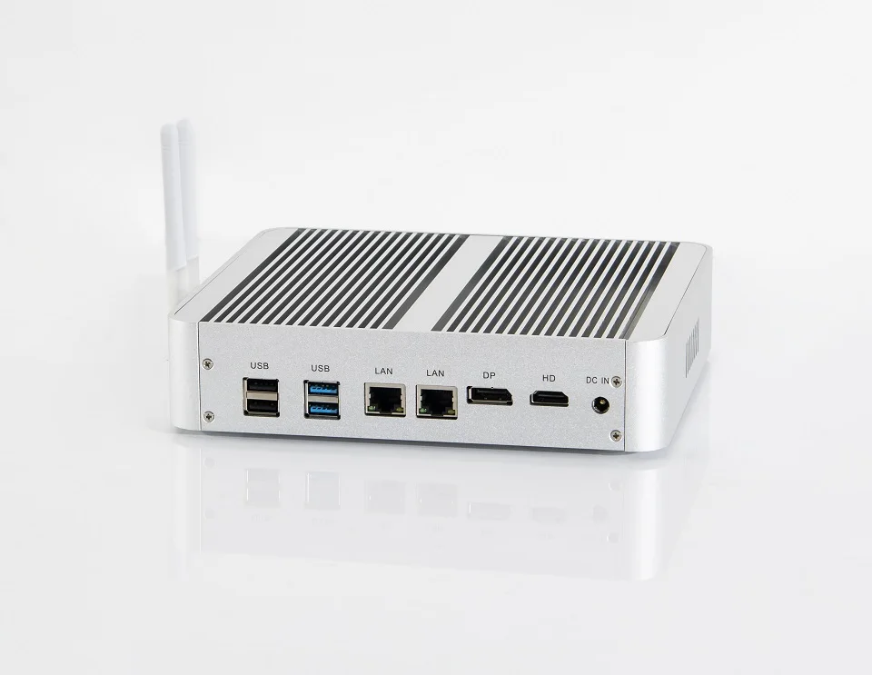 Intel Core i5 7260U B13 мини-компьютер 7th Gen Kaby Lake Win10 безвентиляторный мини-ПК 4K HTPC minipc Nuc HD graphics 640