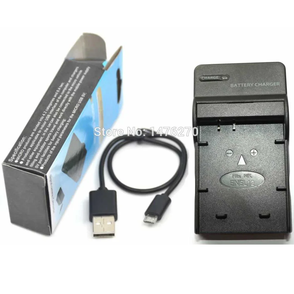 MH 65 MH65 ENEL12 USB зарядное устройство для Nikon EN EL12 батарея Coolpix S630 S710 S9700 S9500 S9300 S9100 S8200 S8100