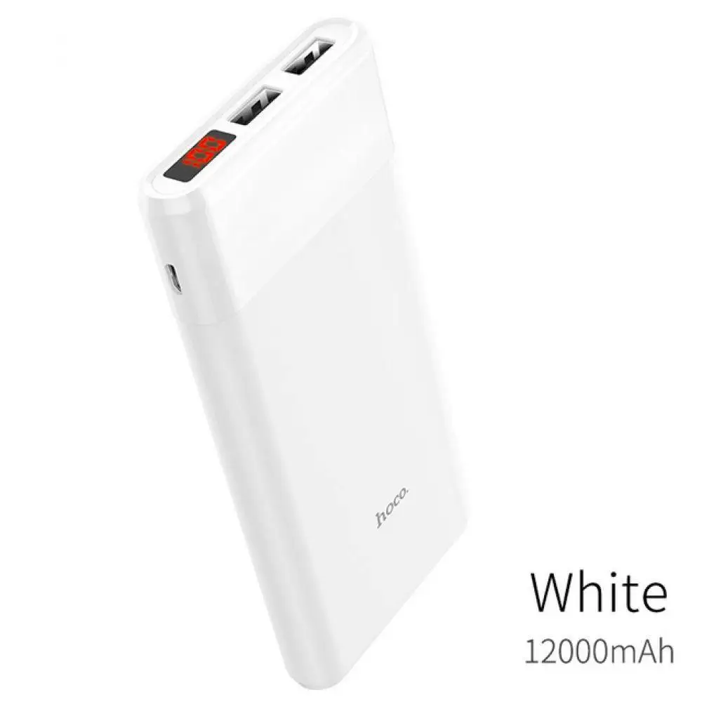 Беспроводное зарядное устройство HOCO Мощность банка 12000 мА/ч Портативный power Bank Quick