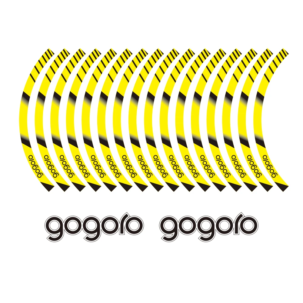 KODASKIN 2D эмблема наклейка обод колеса для Gogoro | Автомобили и мотоциклы