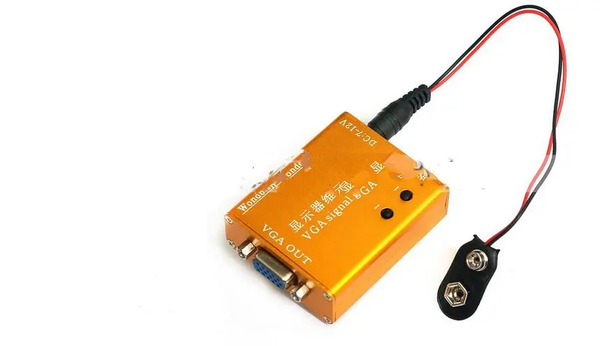 Портативный ЖК-монитор ремонтный источник VGA многочастотный генератор сигналов