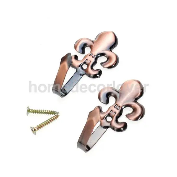 2 винта в форме цветов для штор|door hook|door hook hangerhook hanger |