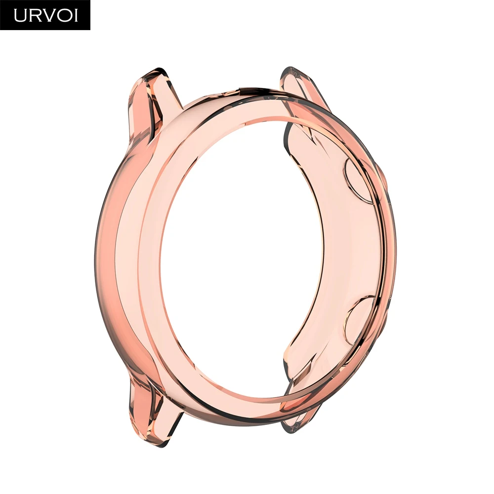 Чехол URVOI для Galaxy watch Active/42 мм/46 мм ТПУ протектор цветная рамка тонкий чехол