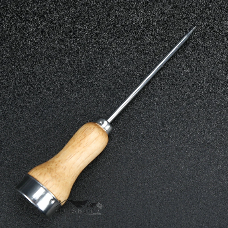 Length-24cm из нержавеющей стали Палочки для льда с деревянной ручкой Коктейльная дробилка для льда металлические палочки sBar долото бытовой кухонный Бар Инструмент