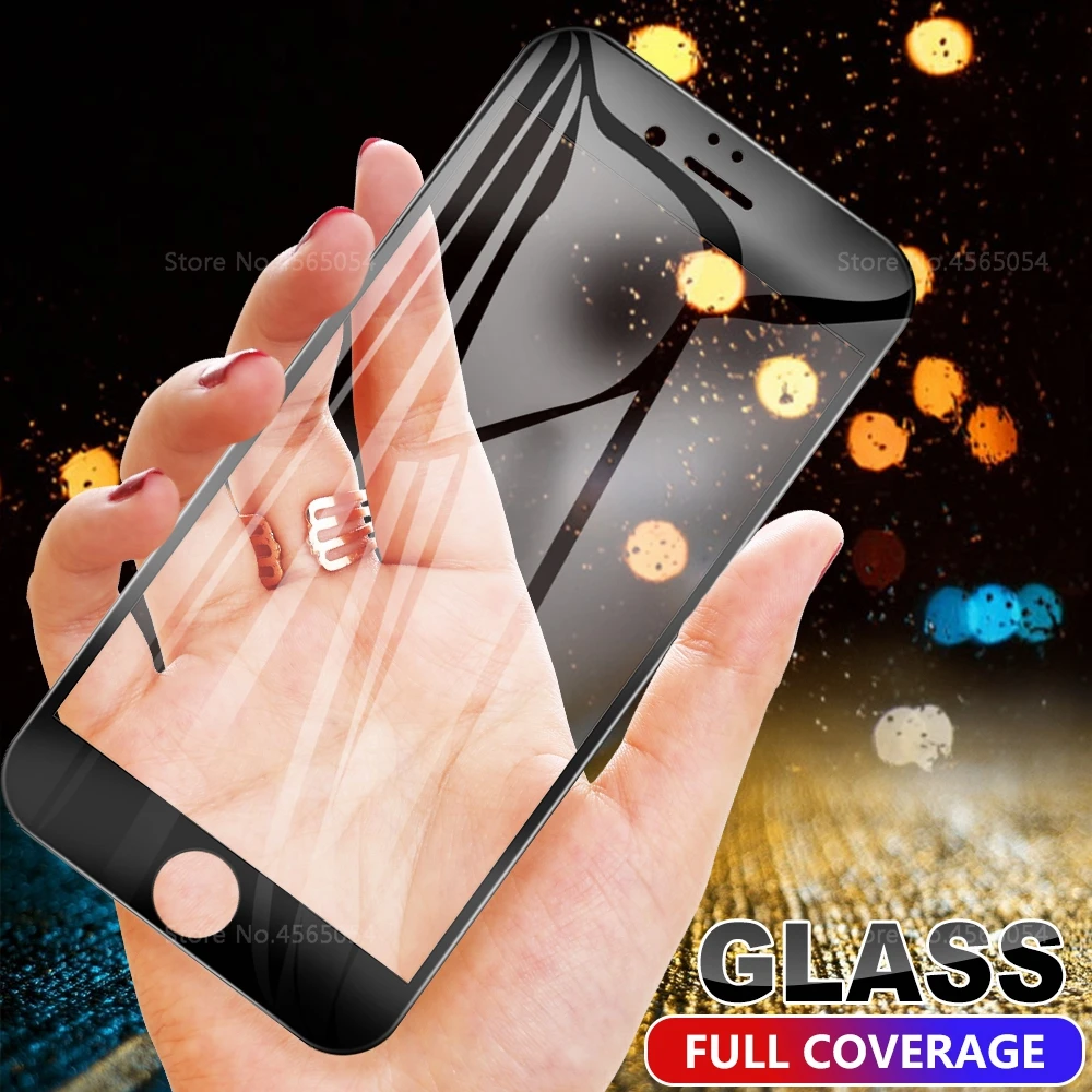 Screen Protector Tempered Glass For iPhone 7 8 Plus XS MAX XR X 30D Full Glue 6 6S 5 5S SE XI |