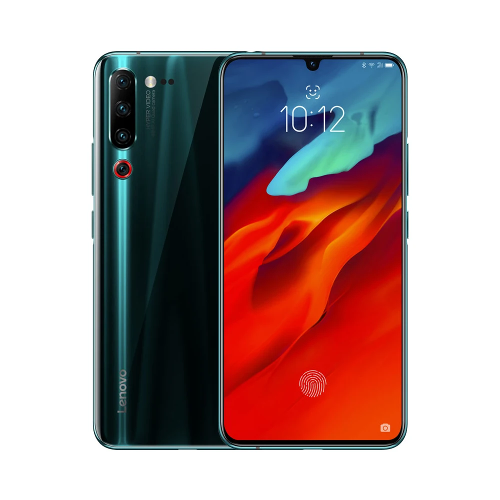 Мобильный телефон lenovo Z6 Pro с глобальной прошивкой, 6 ГБ/8 ГБ+ 128 ГБ, 4000 мАч, Snapdragon 855, 6,39 дюймов, 48мп, четырехъядерный, 4 K, видео-смартфон
