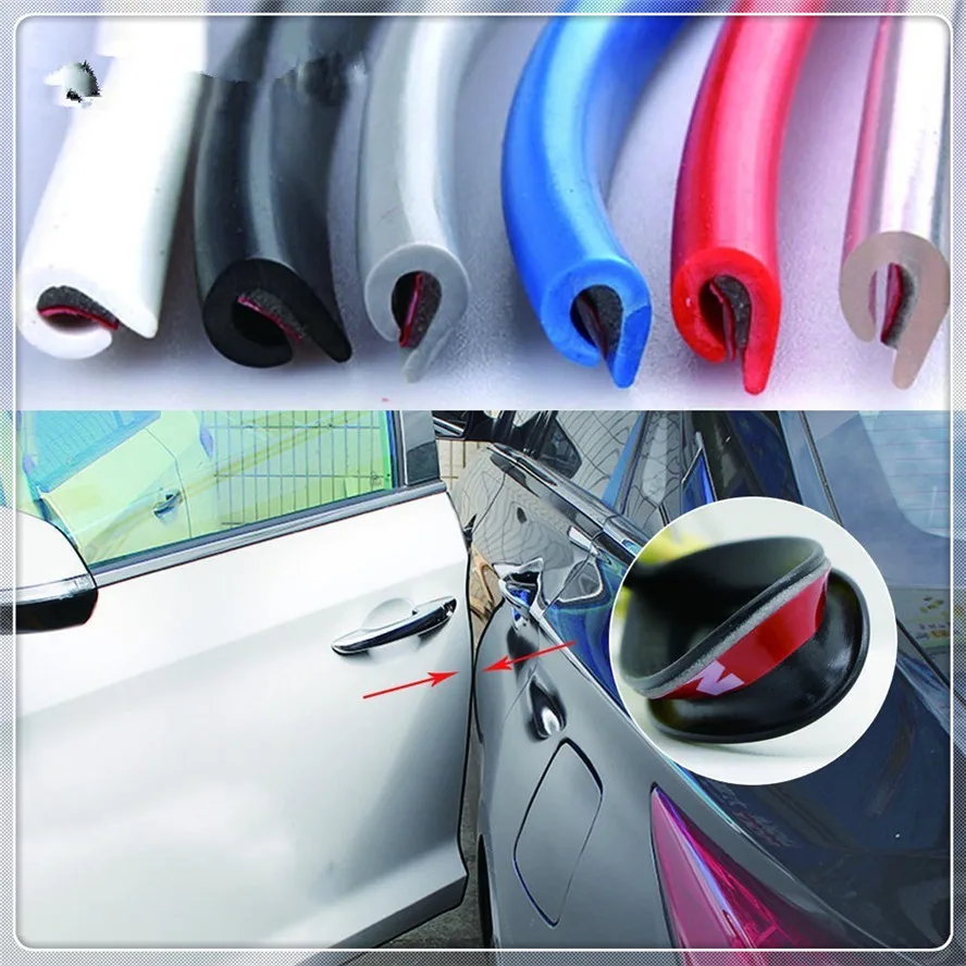 Резиновая Защитная лента 5 м для края автомобильной двери KIA RIO K3 K4 K5 Sportage SORENTO venga