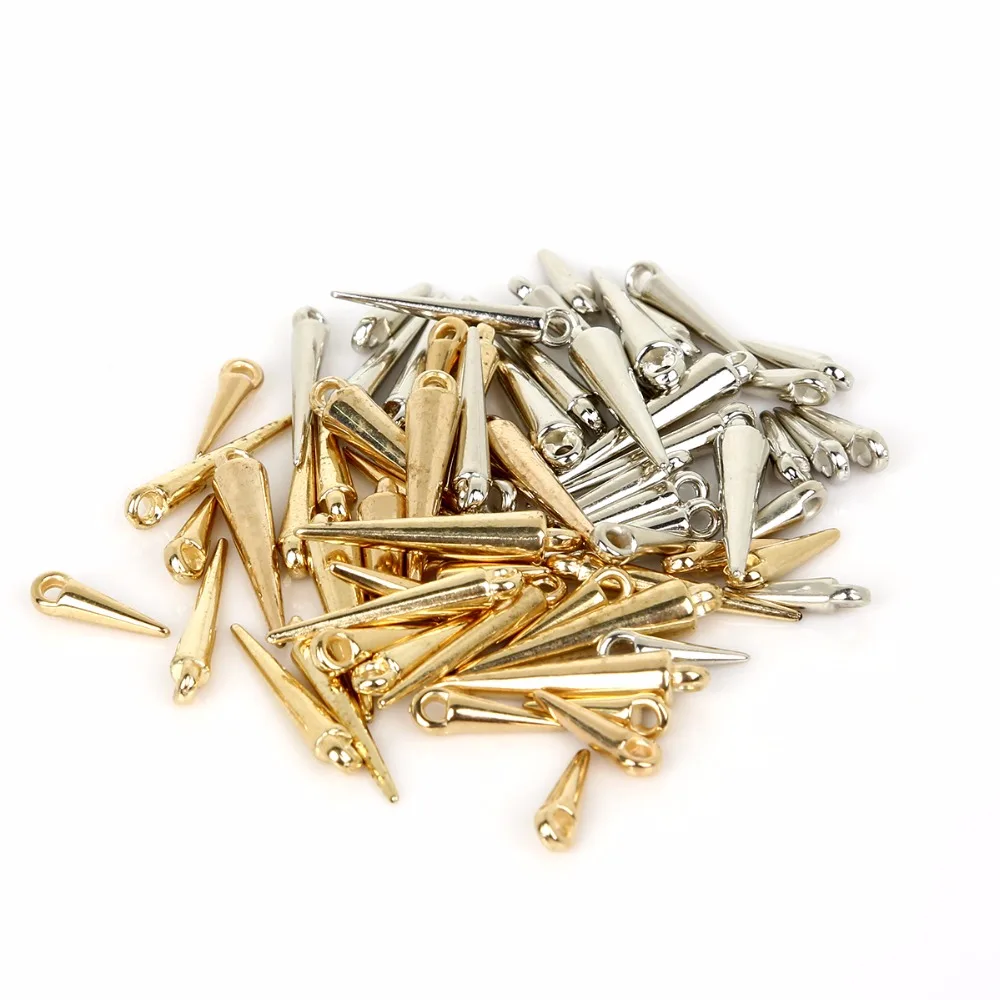 Бусины подвески в форме сердца и длинных гвоздей 30 200 шт. разные размеры