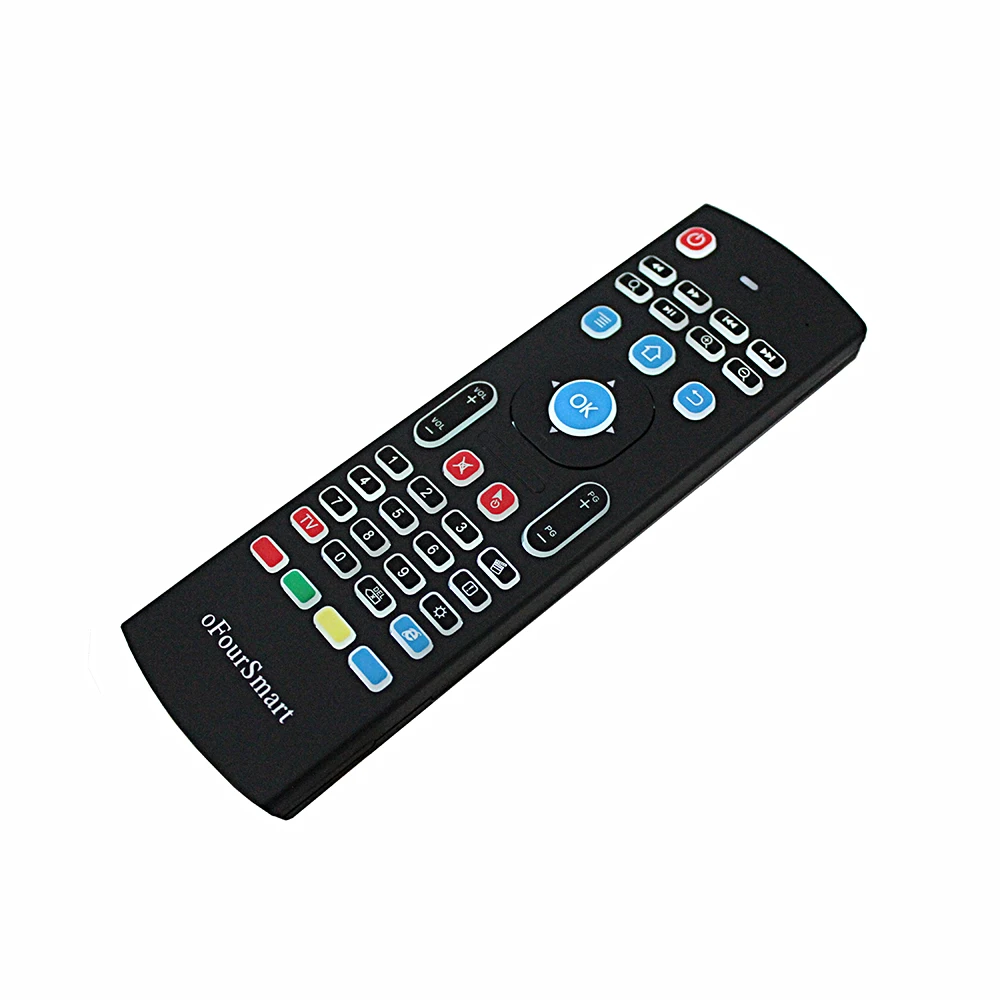 MX3-L Беспроводная Клавиатура Fly Air mouse с подсветкой 2,4G пульт дистанционного управления с подсветкой для Android tv Box проектор IR Learning Fly mouse