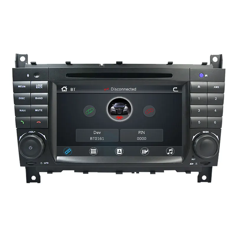 Автомобильный DVD плеер Xonrich Авторадио 2 Din с GPS для Mercedes/Benz/Sprinter/Vito/Viano/W203/A180/W906/W311A