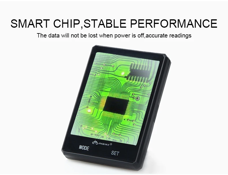 Waterproof Bicycle Computer 2.8inch Big Screen Digital Speedometer Cycle Statistics Monitor MTB Computer Wireless Bike Odometer