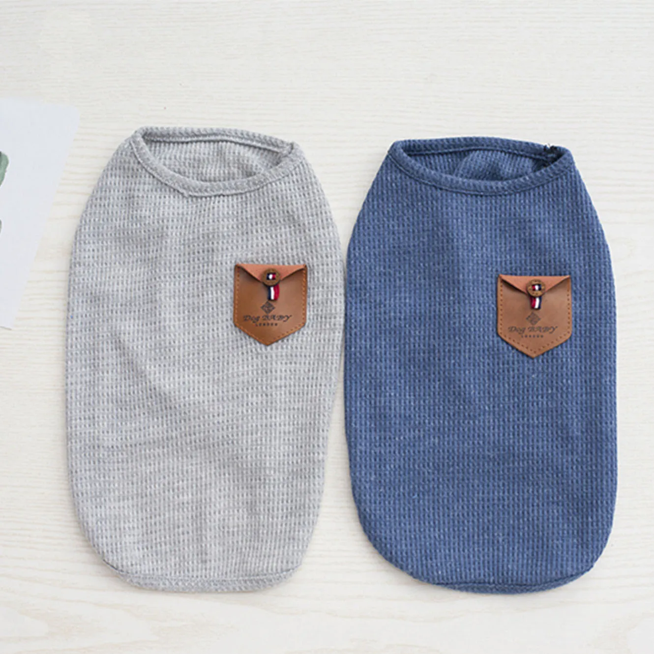 Хлопковая Корейская одежда для собак на весну и лето новый стиль жилеты